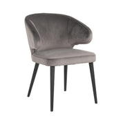 Chair Indigo stone velvet (Quartz Stone 101)