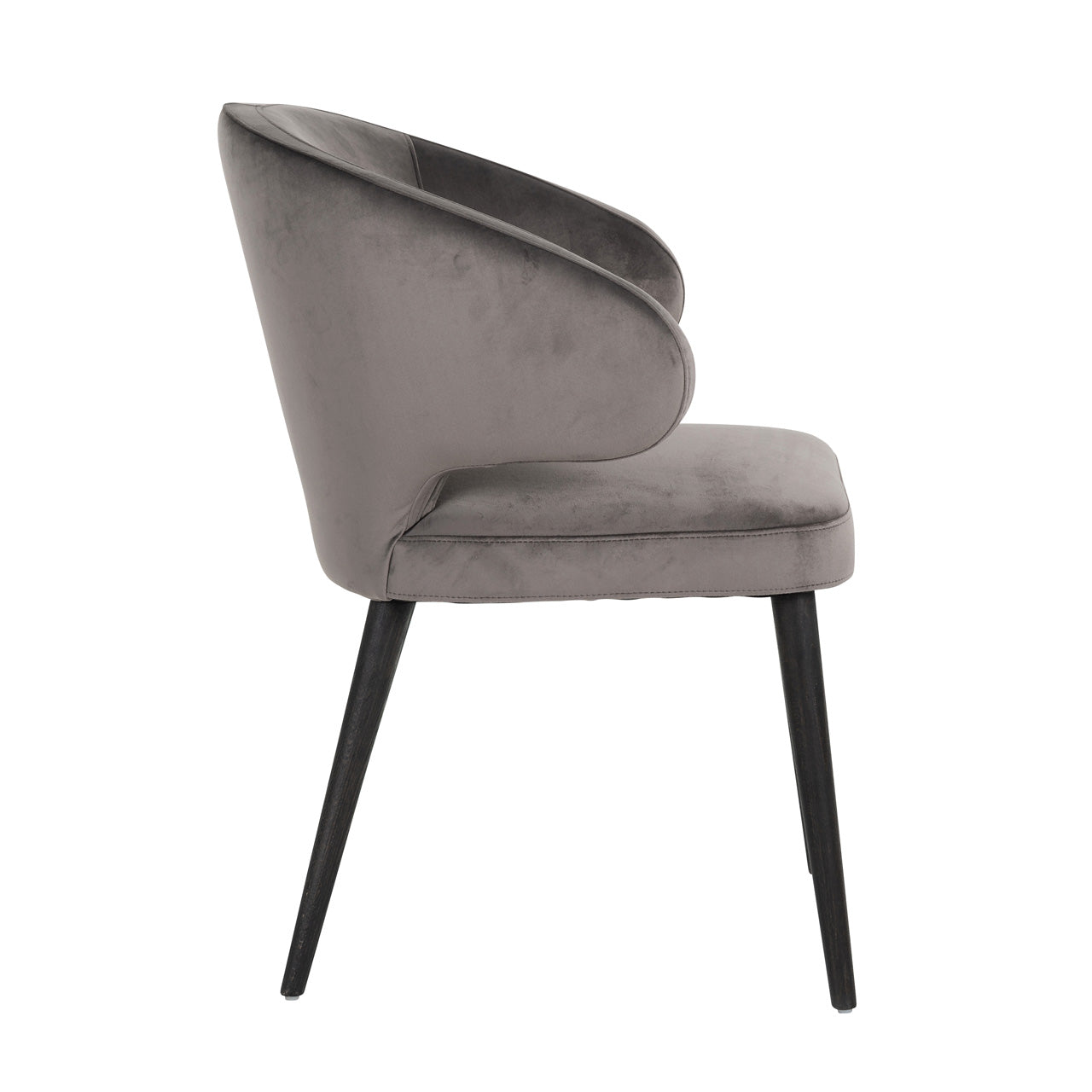 Chair Indigo stone velvet (Quartz Stone 101)