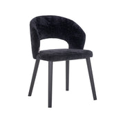 Chair Savoy black chenille (Bergen 809 black chenille)
