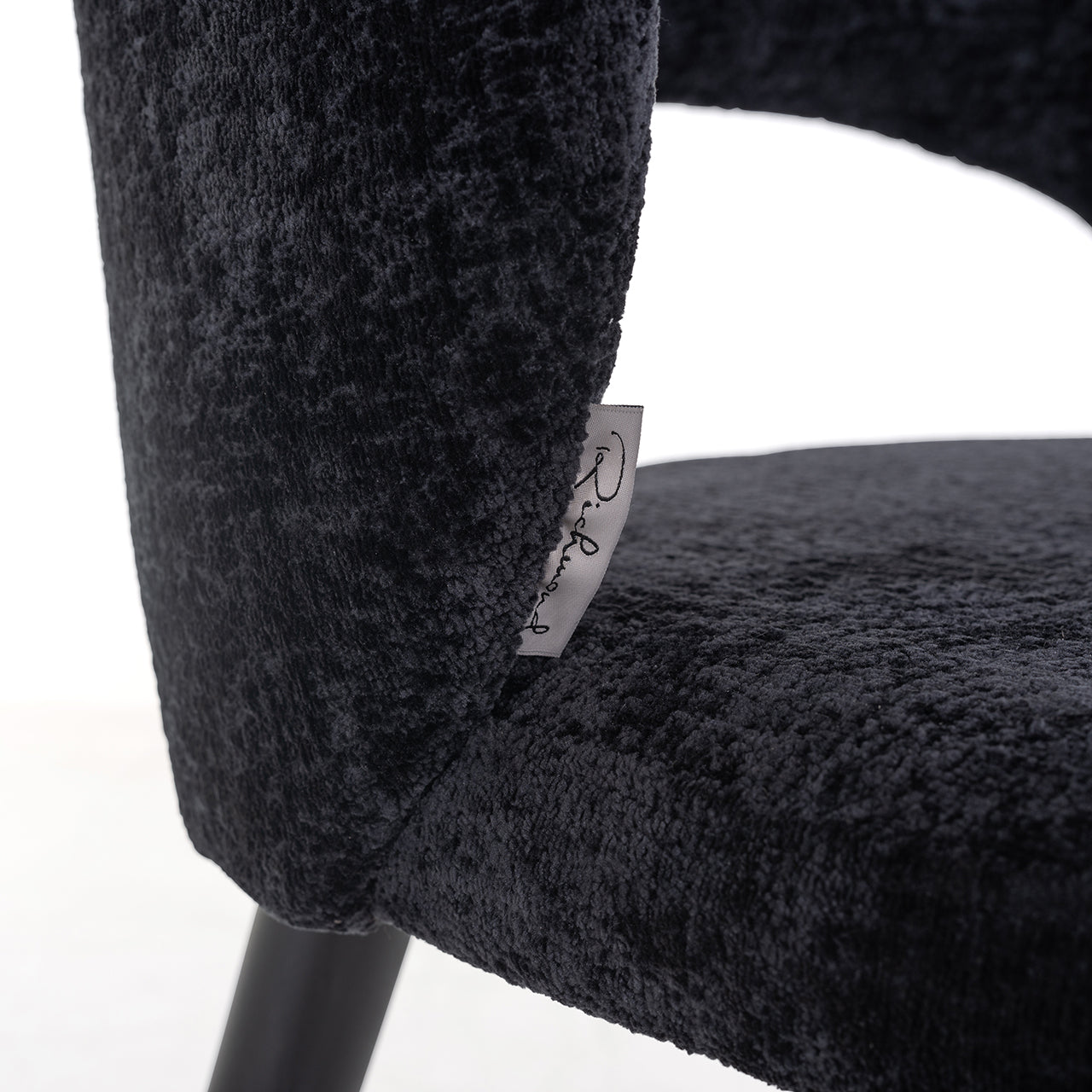 Chair Savoy black chenille (Bergen 809 black chenille)
