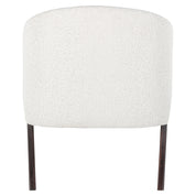 Lounge chair Mia (Copenhagen 900 Bouclé White)