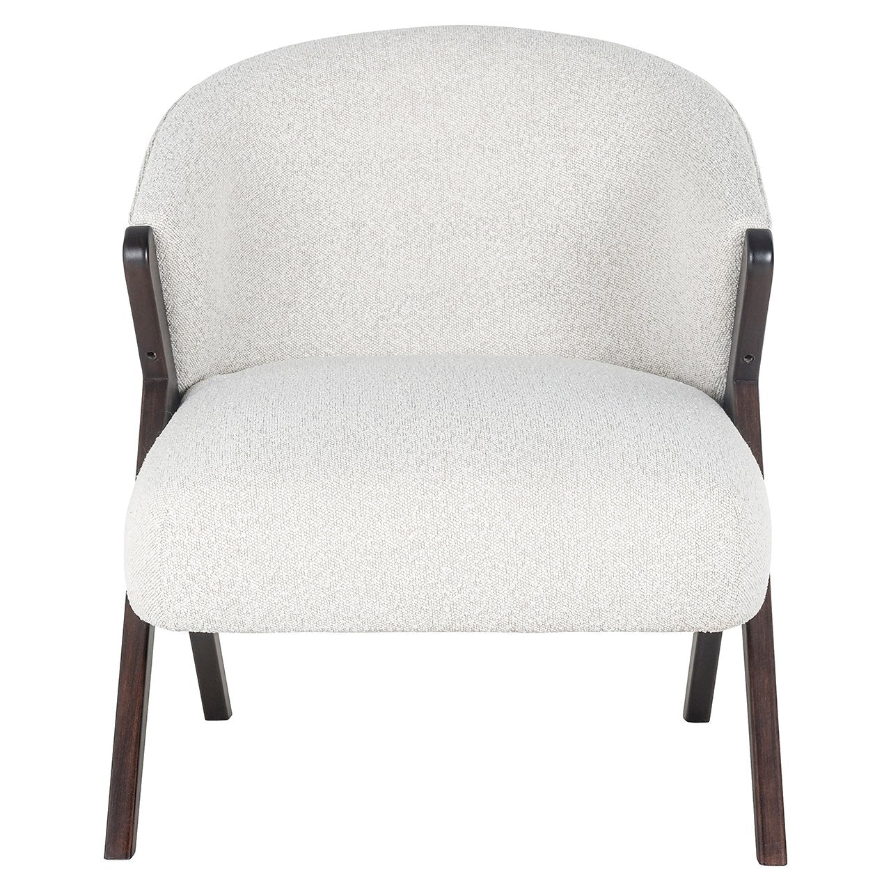 Lounge chair Mia (Copenhagen 900 Bouclé White)