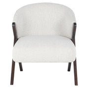 Lounge chair Mia (Copenhagen 900 Bouclé White)