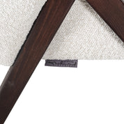 Lounge chair Mia (Copenhagen 900 Bouclé White)