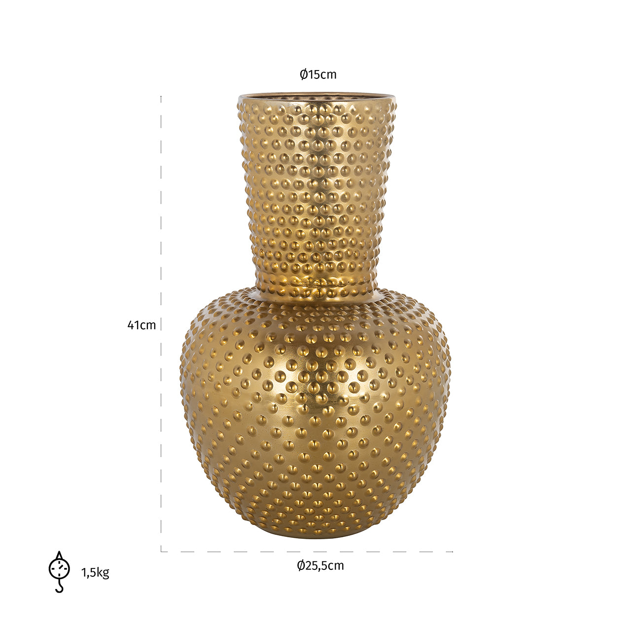 Vase Nola (Gold)