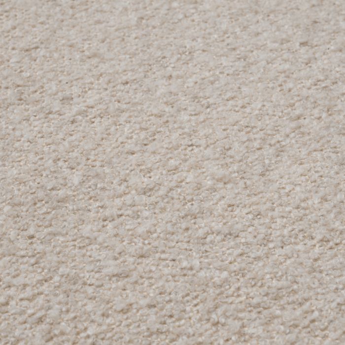 Sofá Brannan bouclé blanco tiza