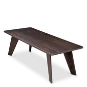 Dining Table Langford dark ash crown veneer