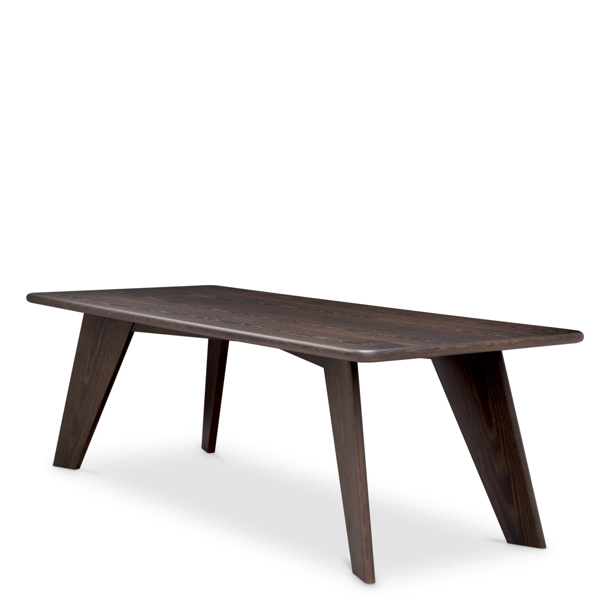Dining Table Langford dark ash crown veneer