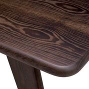 Dining Table Langford dark ash crown veneer