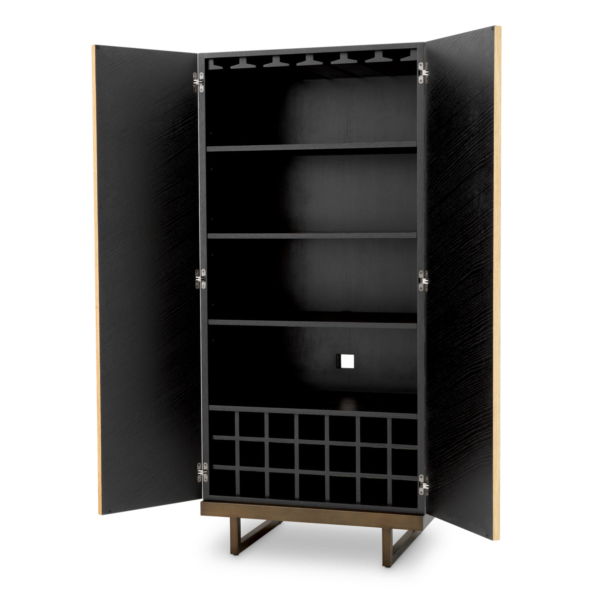 Bar Cabinet Wexford natural oak veneer eucalyptus veneer