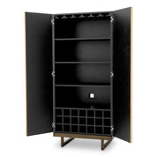 Bar Cabinet Wexford natural oak veneer eucalyptus veneer