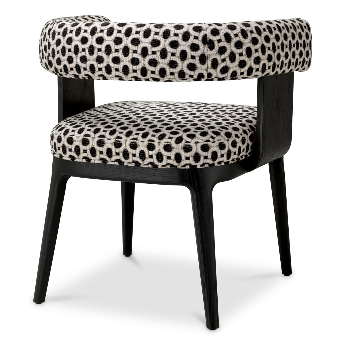 Dining Chair Dubois black oak veneer sunbeam black