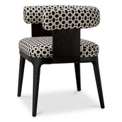 Dining Chair Dubois black oak veneer sunbeam black