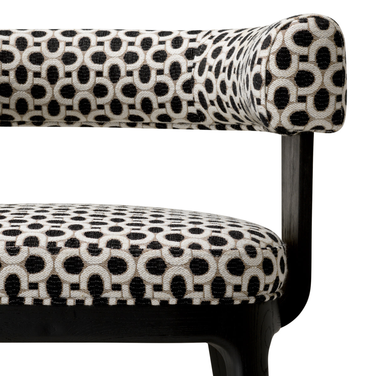 Dining Chair Dubois black oak veneer sunbeam black