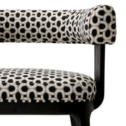 Dining Chair Dubois black oak veneer sunbeam black