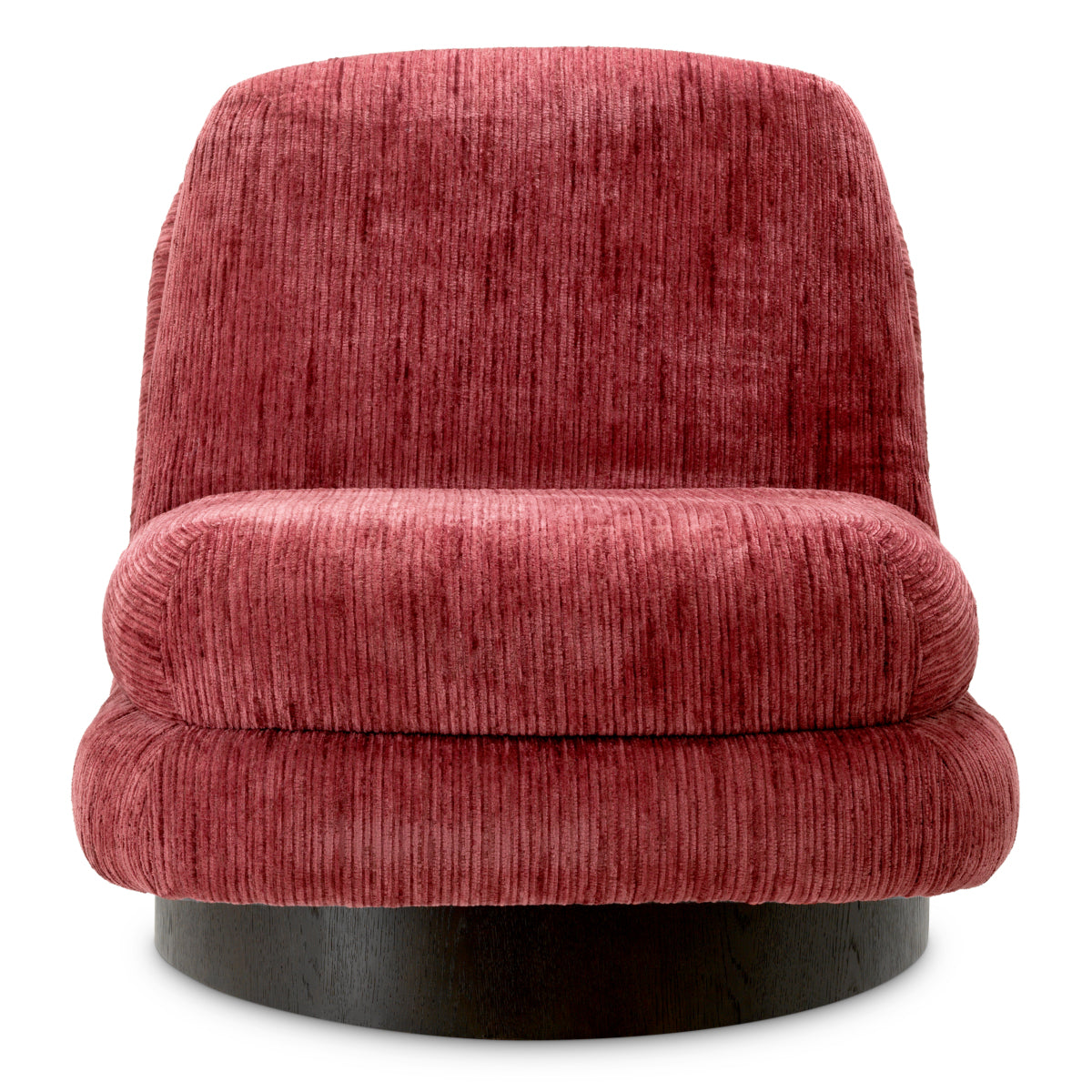 Swivel Chair Galiano terren bordeaux ebony oak veneer