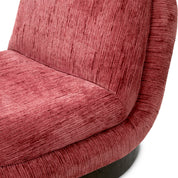 Swivel Chair Galiano terren bordeaux ebony oak veneer