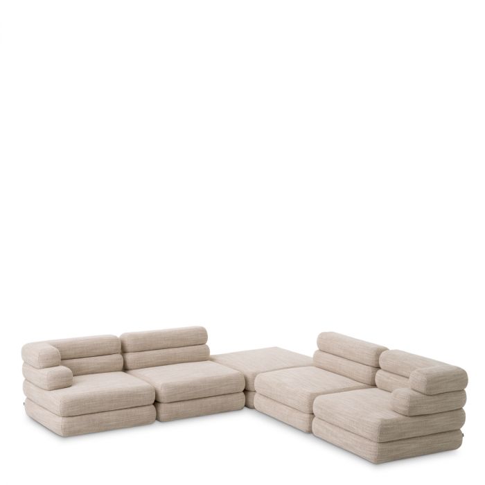 Modular Sofa Malaga skyward sand - Left