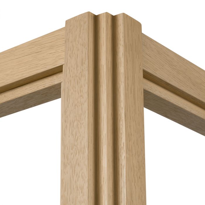 Canopy Bed Tribeca natural oak veneer