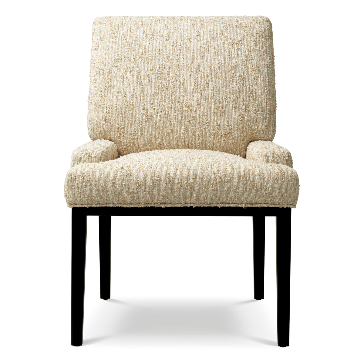 Dining Chair Bromley with arm black finish arden natural