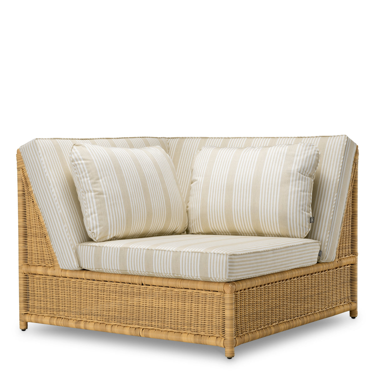 Outdoor Chair Hampton corner faux rattan saville beige