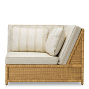 Outdoor Chair Hampton corner faux rattan saville beige