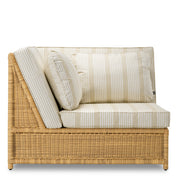 Outdoor Chair Hampton corner faux rattan saville beige