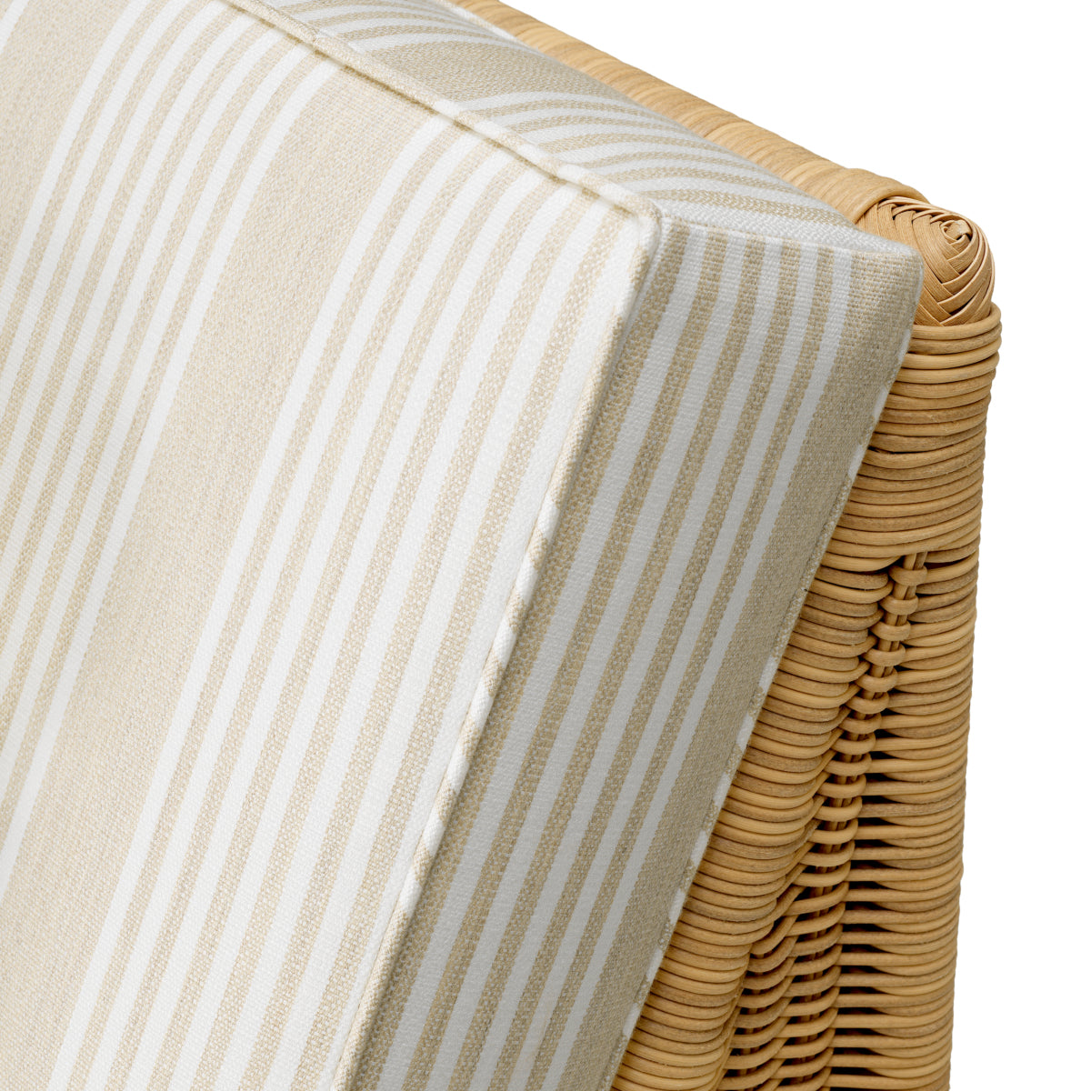 Outdoor Chair Hampton corner faux rattan saville beige