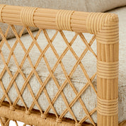 Outdoor Sofa Riverton faux rattan arden natural