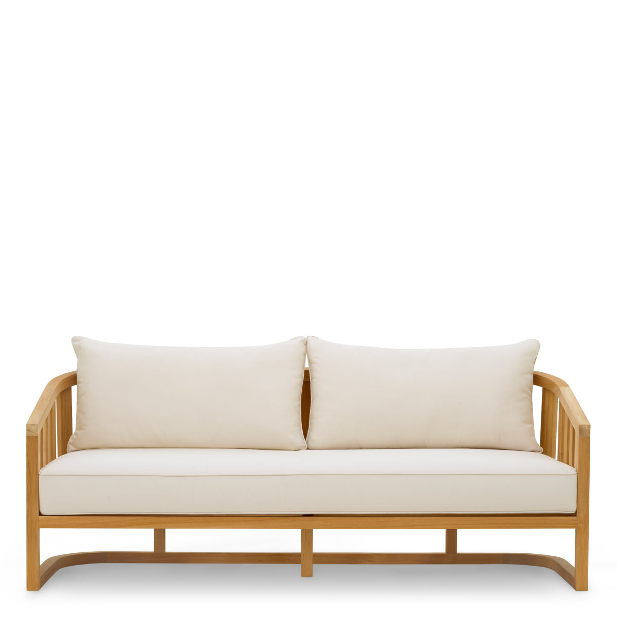 Outdoor Sofa Aruba natural teak incl sunbrella canvas cushions