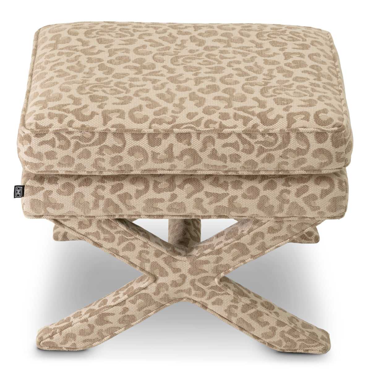 Stool Cordoba harley leopard beige