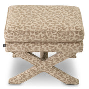 Stool Cordoba harley leopard beige