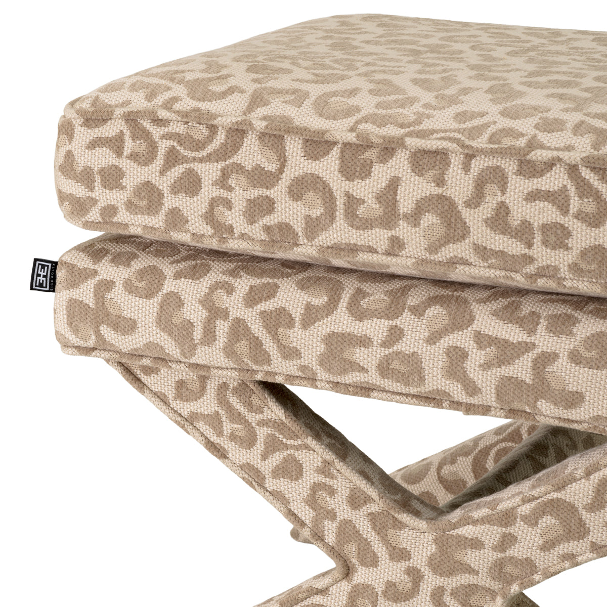 Stool Cordoba harley leopard beige