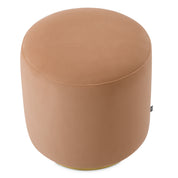 Dining Stool Greer savona camel brushed brass finish