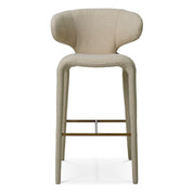 Bar Stool Josephine renato ecru bronze finish