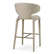 Bar Stool Josephine renato ecru bronze finish
