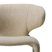 Bar Stool Josephine renato ecru bronze finish