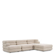 Modular Sofa Malaga skyward sand - Ottoman