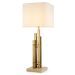 Table Lamp Destino vintage brass finish incl shade