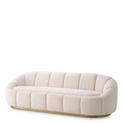 Sofá Inger bouclé crema