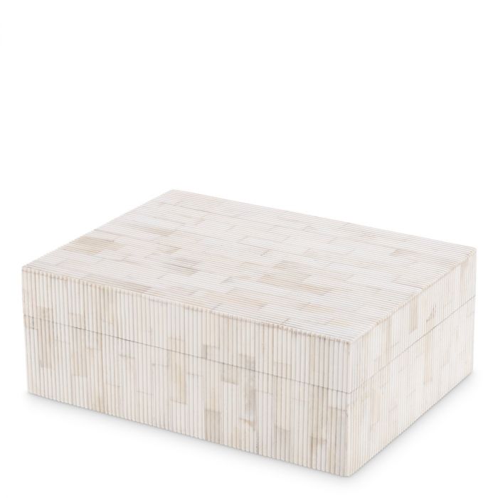 Caja Scoop S hueso natural