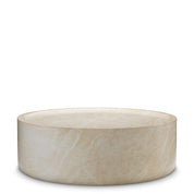 Mesa de centro para exteriores Joshua S imitación travertino