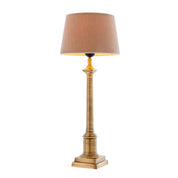 Table Lamp Cologne S antique brass finish incl shade