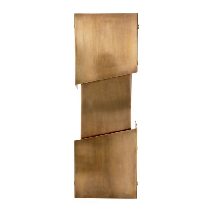 Wall Lamp Shadow vintage brass finish
