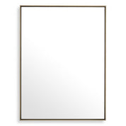 Mirror Redondo S brushed brass finish