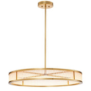 Chandelier Thibaud 90 cm antique brass finish
