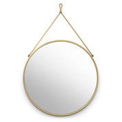 Mirror Morongo brushed brass finish