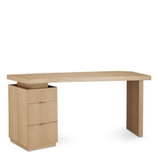 Desk Sarah natural oak veneer