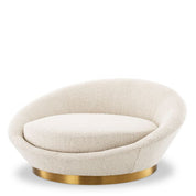 Sofá Duardo bouclé crema
