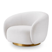 Swivel Chair Brice avalon white